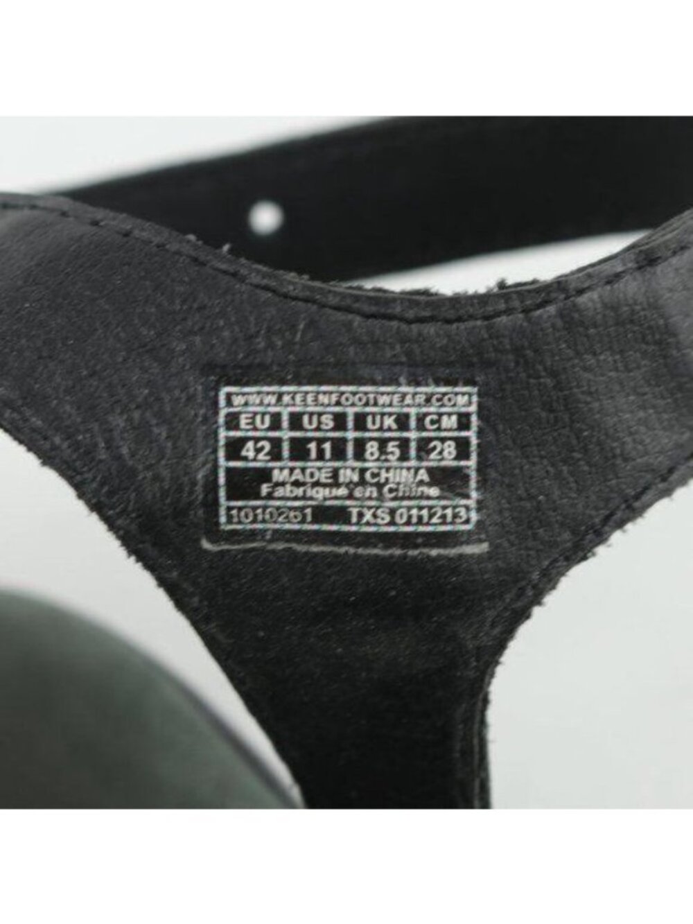 Keen Emerald City Women' Size 11 Black Leather Quarter Strap Flat Sandals - Picture 10 of 10